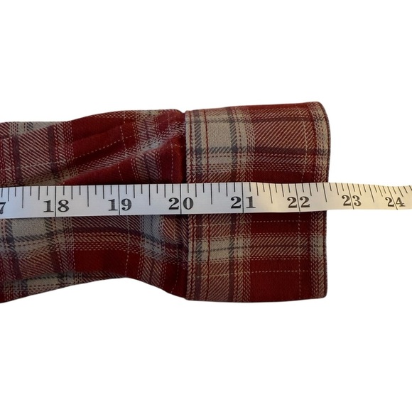 Ariat Boys Holton Retro Plaid Western Shirt Rosewood XL 18 Cowboy Rodeo Country - Picture 9 of 11